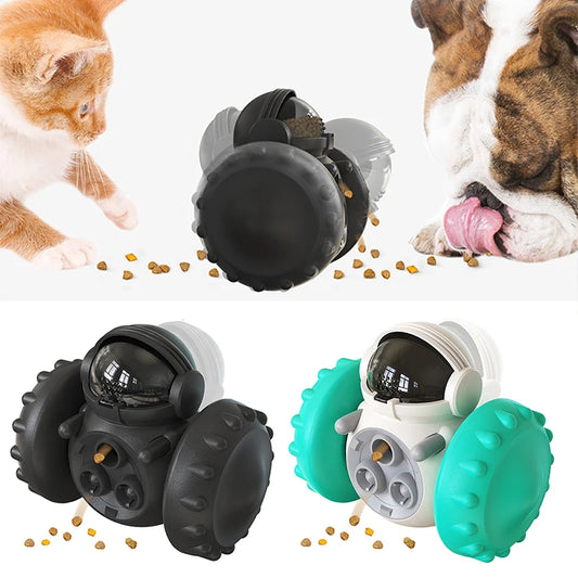 Interactive slow food dispenser toy for Pet.